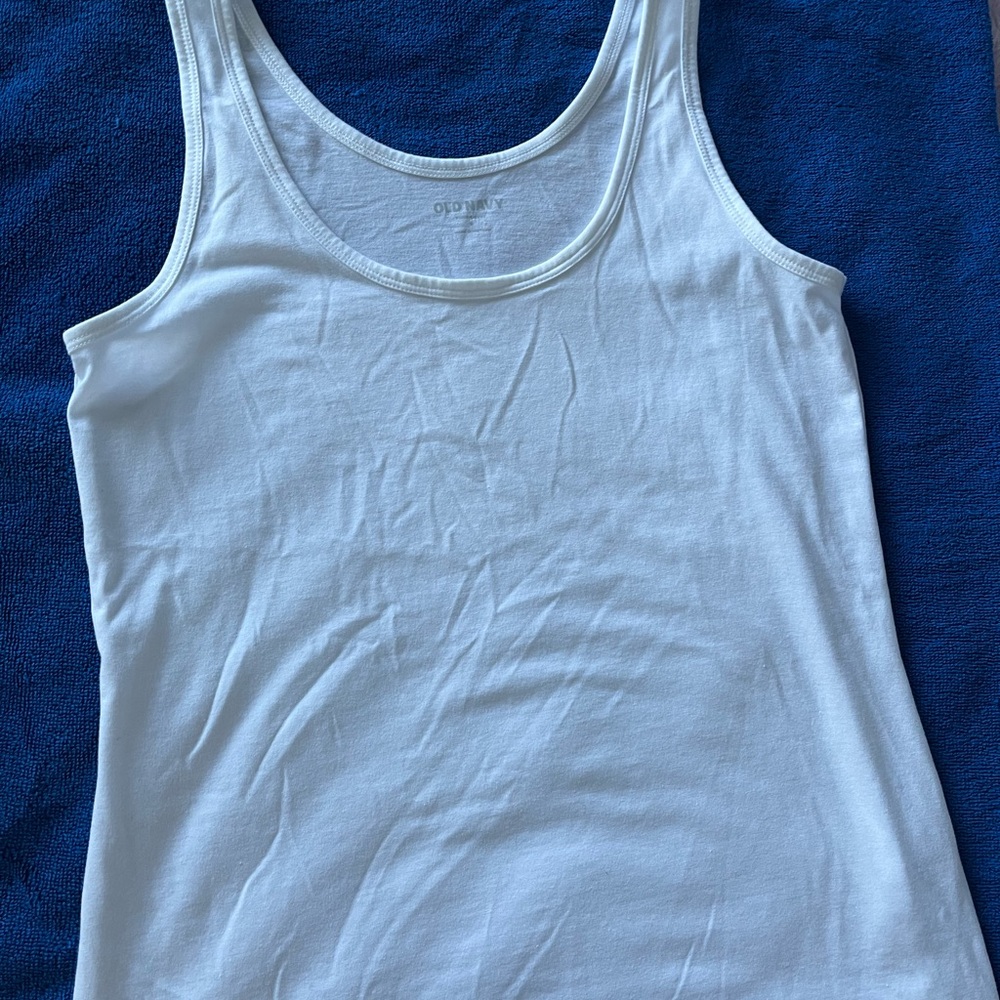 Old Navy Classic White Tank Top